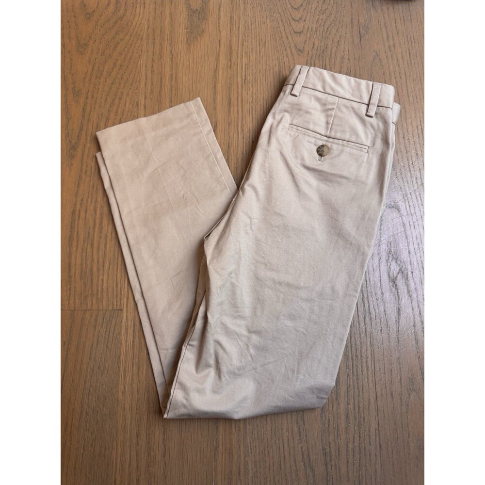 J Crew Crewcuts Thompson Boys Size 8 Khaki Chino Dress Pants Pristine - Picture 10 of 10